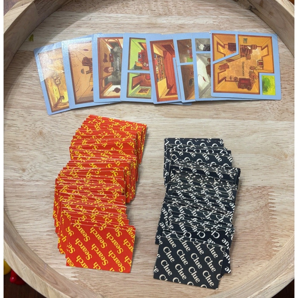 Vintage 1986‎ Mystery Mansion Board Game CardsREPLACEMENT PARTS
